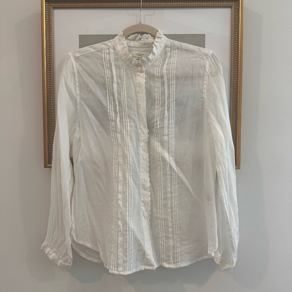 Cotton White Blouse